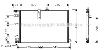 Конденсатор AVA QUALITY COOLING SB5038