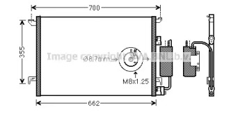 Конденсатор AVA QUALITY COOLING SBA5058D