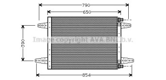 Конденсатор, кондиционер AVA QUALITY COOLING SC5007