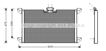 Конденсатор AVA QUALITY COOLING SC5009