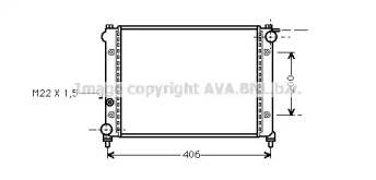 Теплообменник AVA QUALITY COOLING ST2004