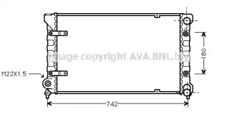 Теплообменник AVA QUALITY COOLING ST2009