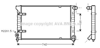 Теплообменник AVA QUALITY COOLING ST2020