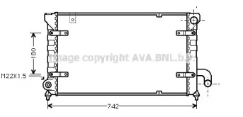 Теплообменник AVA QUALITY COOLING ST2028