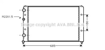 Теплообменник AVA QUALITY COOLING ST2031