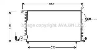 Конденсатор, кондиционер AVA QUALITY COOLING ST5026D