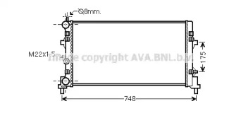 Теплообменник AVA QUALITY COOLING STA2037