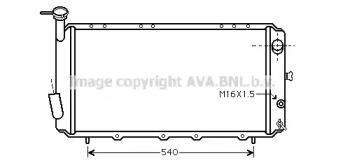 Теплообменник AVA QUALITY COOLING SU2005