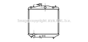 Радиатор, охлаждение двигателя AVA QUALITY COOLING SU2021