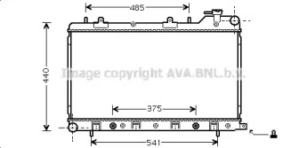 Теплообменник AVA QUALITY COOLING SU2049