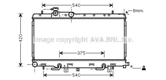 Теплообменник AVA QUALITY COOLING SU2051