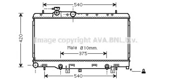 Теплообменник AVA QUALITY COOLING SU2053