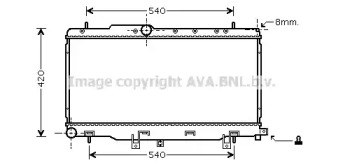 Теплообменник AVA QUALITY COOLING SU2057