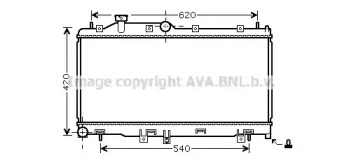 Теплообменник AVA QUALITY COOLING SU2065