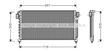 Конденсатор AVA QUALITY COOLING SU5028