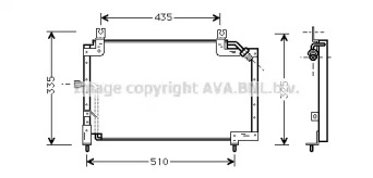 Конденсатор, кондиционер AVA QUALITY COOLING SU5042