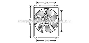 Вентилятор AVA QUALITY COOLING SU7514