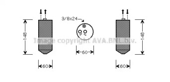 Осушитель AVA QUALITY COOLING SUD090