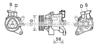 Компрессор AVA QUALITY COOLING SUK096