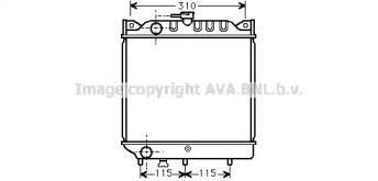 Теплообменник AVA QUALITY COOLING SZ2006