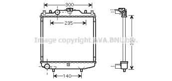 Теплообменник AVA QUALITY COOLING SZ2028