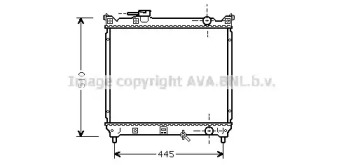 Теплообменник AVA QUALITY COOLING SZ2033