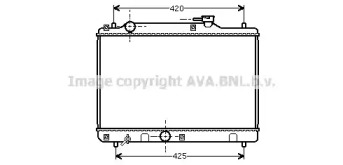 Теплообменник AVA QUALITY COOLING SZ2034