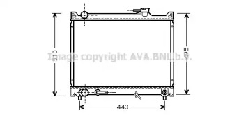 Теплообменник AVA QUALITY COOLING SZ2047