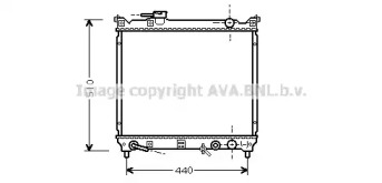 Теплообменник AVA QUALITY COOLING SZ2072