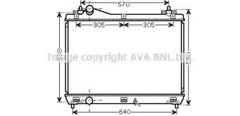 Теплообменник AVA QUALITY COOLING SZ2104