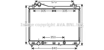 Теплообменник AVA QUALITY COOLING SZ2105