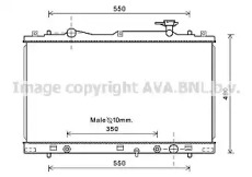 Теплообменник AVA QUALITY COOLING SZ2126