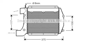 Теплообменник AVA QUALITY COOLING SZ4066