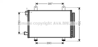 Конденсатор AVA QUALITY COOLING SZ5090D