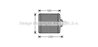 Теплообменник AVA QUALITY COOLING SZ6093