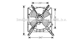 Вентилятор AVA QUALITY COOLING SZ7503