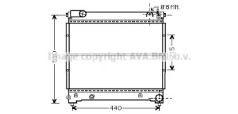 Теплообменник AVA QUALITY COOLING SZA2074