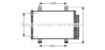 Конденсатор AVA QUALITY COOLING SZA5087D