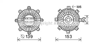 Сцепление AVA QUALITY COOLING SZC124