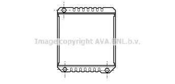 Радиатор, охлаждение двигателя AVA QUALITY COOLING TH2010