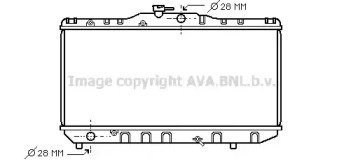 Теплообменник AVA QUALITY COOLING TO2051