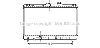 Теплообменник AVA QUALITY COOLING TO2140