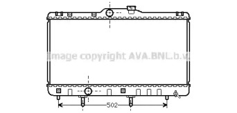 Теплообменник AVA QUALITY COOLING TO2148