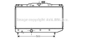 Теплообменник AVA QUALITY COOLING TO2155