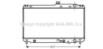 Теплообменник AVA QUALITY COOLING TO2187