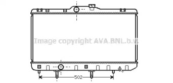 Теплообменник AVA QUALITY COOLING TO2189