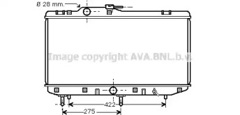 Теплообменник AVA QUALITY COOLING TO2208