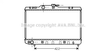 Теплообменник AVA QUALITY COOLING TO2227