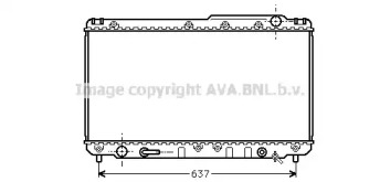 Теплообменник AVA QUALITY COOLING TO2229