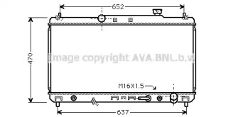 Теплообменник AVA QUALITY COOLING TO2236